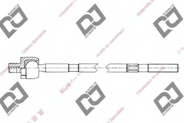 DJ PARTS DR1129 Осевой шарнир, рулевая тяга для VOLKSWAGEN T4 MULTIVAN (Фольксваген Т4 мултиvан) DJ PARTS DR1129 Осевой шарнир, рулевая тяга для VOLKSWAGEN T4 MULTIVAN (Фольксваген Т4 мултиvан)