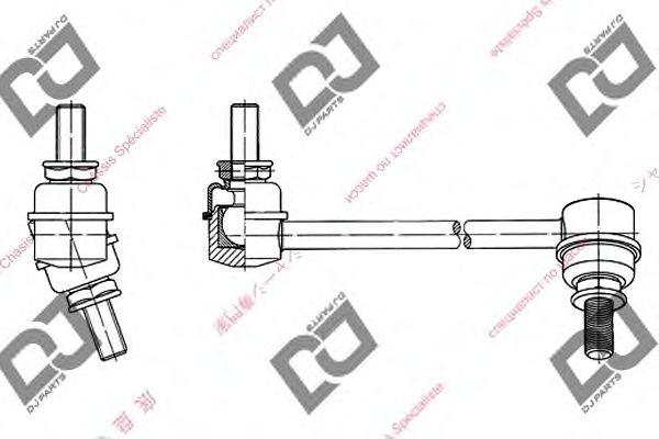 DJ PARTS DL1348 Тяга стойка, стабилизатор для NISSAN X-TRAIL (Ниссан Х-трэл) DJ PARTS DL1348 Тяга стойка, стабилизатор для NISSAN X-TRAIL (Ниссан Х-трэл)
