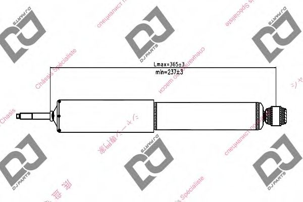 DJ PARTS DS1351GT Амортизатор для DAIHATSU FEROZA (Дайхатсу Фэроза) DJ PARTS DS1351GT Амортизатор для DAIHATSU FEROZA (Дайхатсу Фэроза)