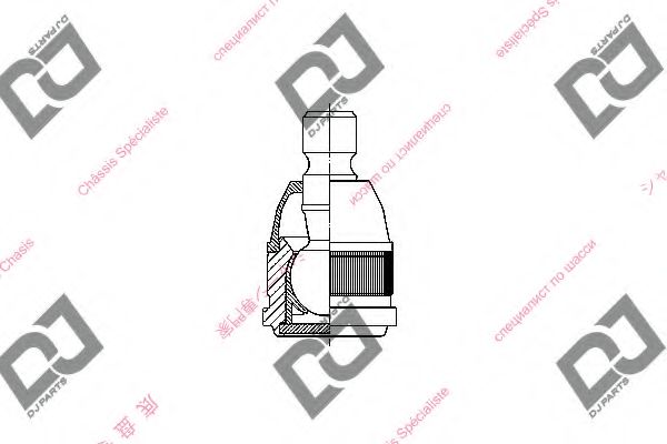DJ PARTS DB1052 Несущий направляющий шарнир для MAZDA 626 II (Мазда 626 2) DJ PARTS DB1052 Несущий направляющий шарнир для MAZDA 626 II (Мазда 626 2)