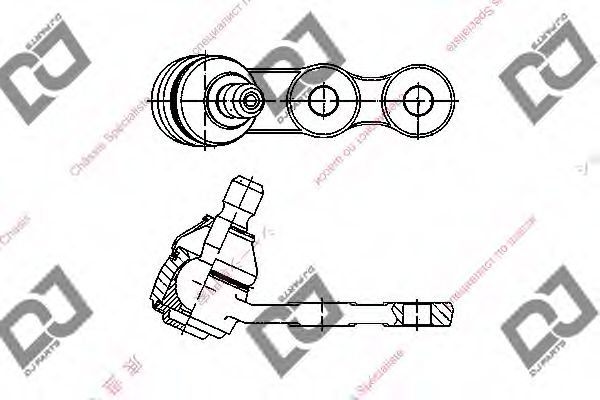 DJ PARTS DB1248 Несущий направляющий шарнир для OPEL CORSA A (Опель Cорса а) DJ PARTS DB1248 Несущий направляющий шарнир для OPEL CORSA A (Опель Cорса а)