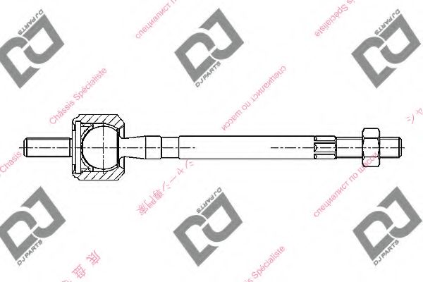 DJ PARTS DR1267 Осевой шарнир, рулевая тяга для DAIHATSU CUORE III (Дайхатсу Cуорэ 3) DJ PARTS DR1267 Осевой шарнир, рулевая тяга для DAIHATSU CUORE III (Дайхатсу Cуорэ 3)