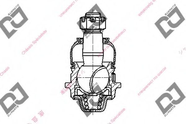 DJ PARTS DB1039 Несущий направляющий шарнир для MITSUBISHI L 300 STARWAGON (Митсубиши/митсубиси Л 300 старвагон) DJ PARTS DB1039 Несущий направляющий шарнир для MITSUBISHI L 300 STARWAGON (Митсубиши/митсубиси Л 300 старвагон)