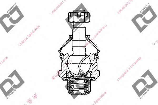 DJ PARTS DB1223 Несущий направляющий шарнир для DAIHATSU CHARADE I (Дайхатсу Чарадэ и) DJ PARTS DB1223 Несущий направляющий шарнир для DAIHATSU CHARADE I (Дайхатсу Чарадэ и)