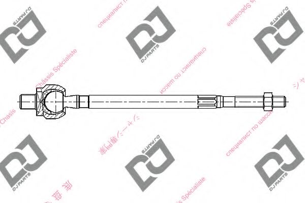 DJ PARTS DR1019 Осевой шарнир, рулевая тяга для NISSAN NX/NXR (Ниссан Нx/нxр) DJ PARTS DR1019 Осевой шарнир, рулевая тяга для NISSAN NX/NXR (Ниссан Нx/нxр)