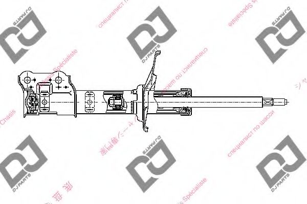 DJ PARTS DS1262HS Амортизатор для HYUNDAI (Хендай) DJ PARTS DS1262HS Амортизатор для HYUNDAI (Хендай)