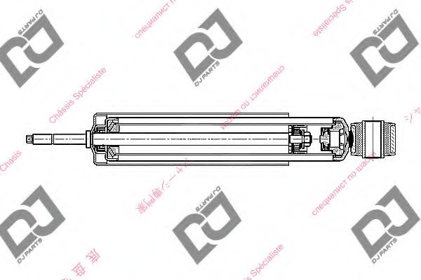 DJ PARTS DS1557GT Амортизатор 