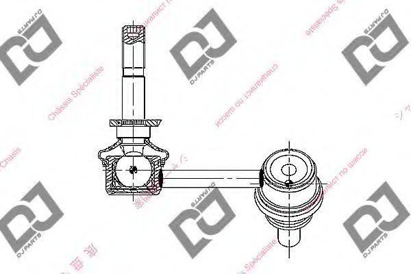 DJ PARTS DL1392 Тяга стойка, стабилизатор для TOYOTA REIZ II (Тойота/тоета Рэиз 2) DJ PARTS DL1392 Тяга стойка, стабилизатор для TOYOTA REIZ II (Тойота/тоета Рэиз 2)