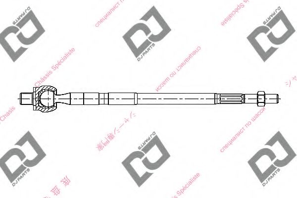 DJ PARTS DR1043 Осевой шарнир, рулевая тяга для MAZDA (Мазда) DJ PARTS DR1043 Осевой шарнир, рулевая тяга для MAZDA (Мазда)