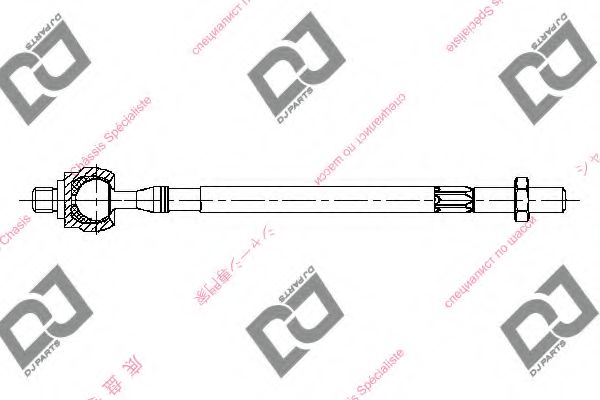 DJ PARTS DR1113 Осевой шарнир, рулевая тяга для RENAULT (Рено) DJ PARTS DR1113 Осевой шарнир, рулевая тяга для RENAULT (Рено)