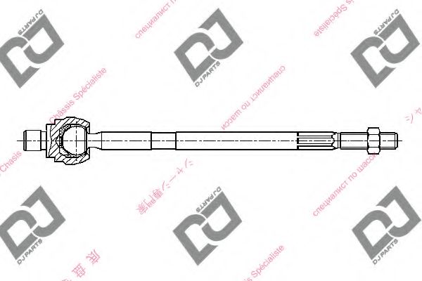 DJ PARTS DR1250 Осевой шарнир, рулевая тяга для KIA (Киа) DJ PARTS DR1250 Осевой шарнир, рулевая тяга для KIA (Киа)