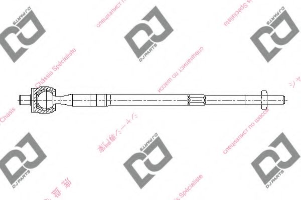 DJ PARTS DR1278 Осевой шарнир, рулевая тяга для VOLKSWAGEN JETTA II (Фольксваген Жэтта 2) DJ PARTS DR1278 Осевой шарнир, рулевая тяга для VOLKSWAGEN JETTA II (Фольксваген Жэтта 2)