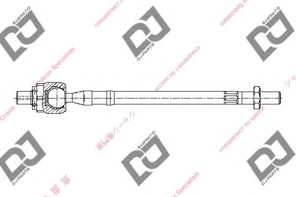 DJ PARTS DR1313 Осевой шарнир, рулевая тяга для HYUNDAI HR (Хендай Хр) DJ PARTS DR1313 Осевой шарнир, рулевая тяга для HYUNDAI HR (Хендай Хр)