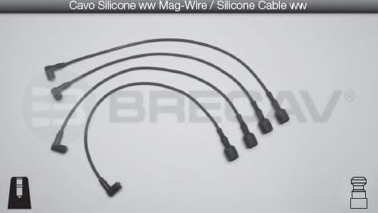 BRECAV 01.521 Комплект проводов зажигания 