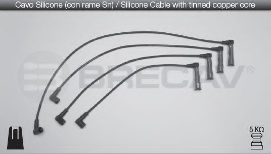 BRECAV 01.530 Комплект проводов зажигания 