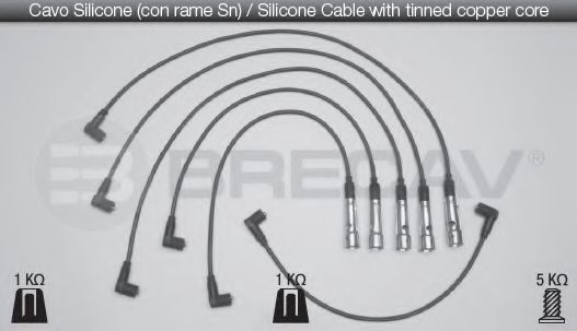 BRECAV 02.530 Комплект проводов зажигания 
