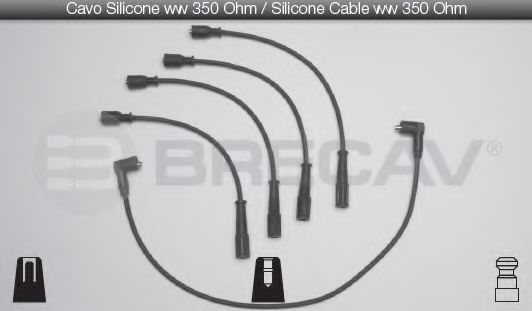 BRECAV 03.505 Комплект проводов зажигания 