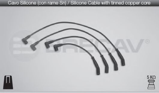 BRECAV 03.506 Комплект проводов зажигания 