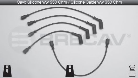 BRECAV 03.507 Комплект проводов зажигания 