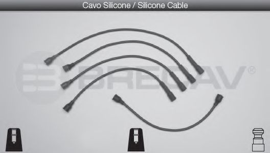 BRECAV 06.416 Комплект проводов зажигания 