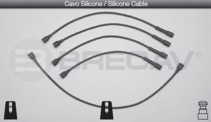 BRECAV 06.439 Комплект проводов зажигания 