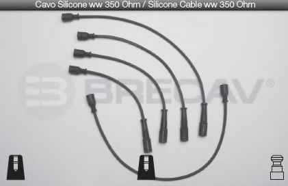 BRECAV 06.549 Комплект проводов зажигания 