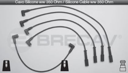 BRECAV 06.551 Комплект проводов зажигания 
