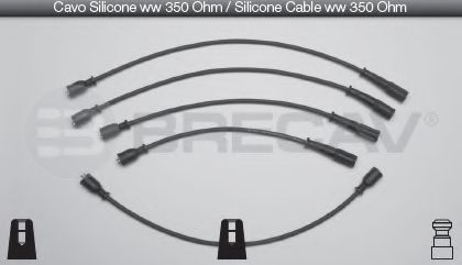 BRECAV 06.558 Комплект проводов зажигания 