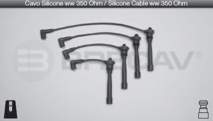 BRECAV 06.591 Комплект проводов зажигания 