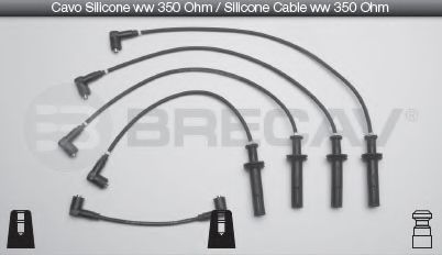 BRECAV 07.521 Комплект проводов зажигания 