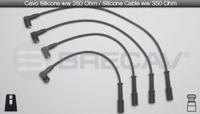 BRECAV 07.522 Комплект проводов зажигания 