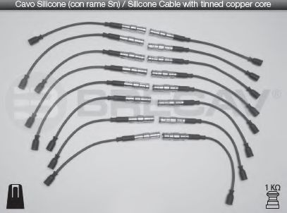 BRECAV 08.528 Комплект проводов зажигания 