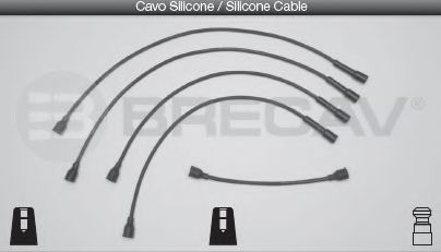 BRECAV 09.400 Комплект проводов зажигания 