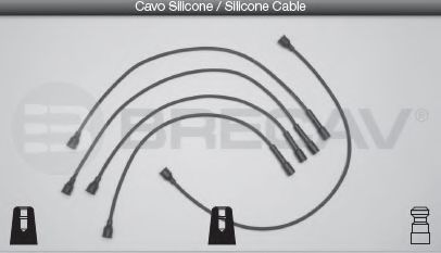 BRECAV 09.403 Комплект проводов зажигания 