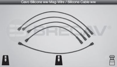 BRECAV 09.506 Комплект проводов зажигания 