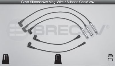 BRECAV 09.514 Комплект проводов зажигания 