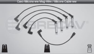 BRECAV 09.515 Комплект проводов зажигания 