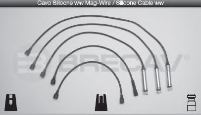 BRECAV 09.526 Комплект проводов зажигания 