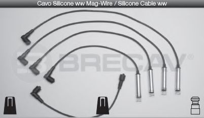 BRECAV 09.527 Комплект проводов зажигания 