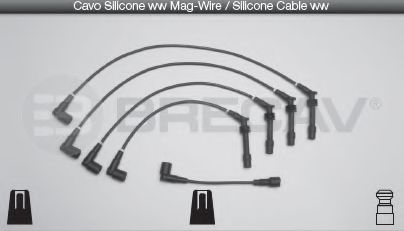 BRECAV 09.538 Комплект проводов зажигания 