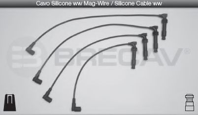 BRECAV 09.539 Комплект проводов зажигания 