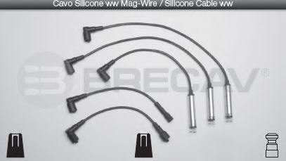 BRECAV 09.544 Комплект проводов зажигания 