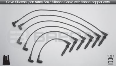 BRECAV 09.547 Комплект проводов зажигания 