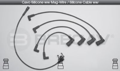 BRECAV 11.537 Комплект проводов зажигания 