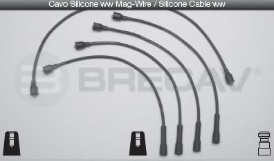 BRECAV 11.555 Комплект проводов зажигания 