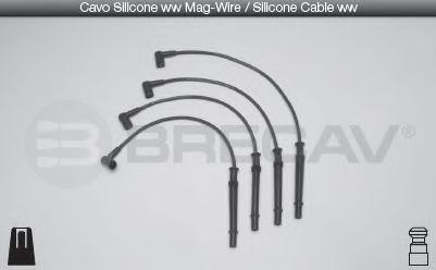 BRECAV 11.557 Комплект проводов зажигания 