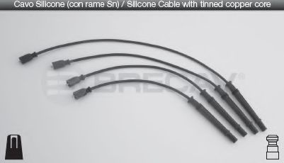 BRECAV 111.002C Комплект проводов зажигания 