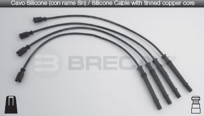 BRECAV 111.004C Комплект проводов зажигания 