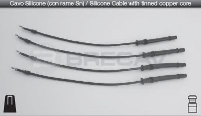 BRECAV 111.006C Комплект проводов зажигания 