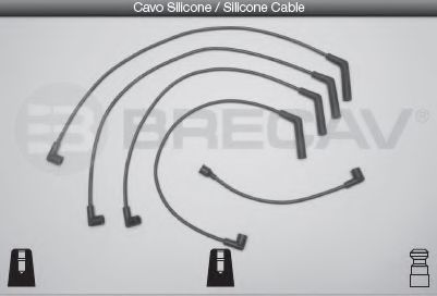 BRECAV 12.506 Комплект проводов зажигания 